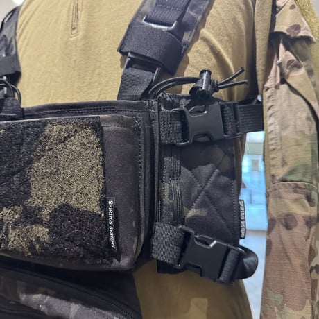 spiritus systems MK3 Micro Fight Chest Rig マルチカムブラック