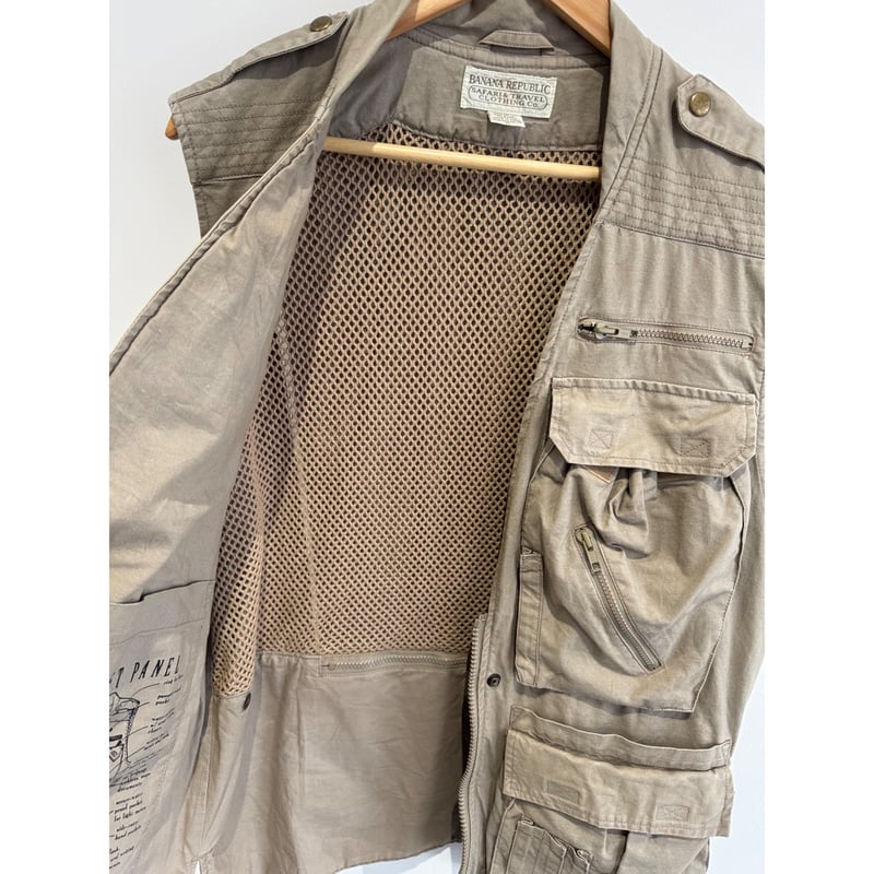 BANANA REPUBLIC サファリベスト Mサイズ | 第三商店