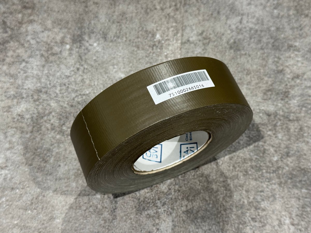 官給 OD ツヤなし ダクトテープ 48mm×60yd(54m) アメリカ製 | 第三商店