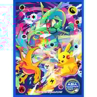 【 海外公式限定 】ミミッキュ Day by Dayスリーブ ポケモンセンター バラ】 海外ポケセン限定 Mimikyu Day by Day （ミミッキュ/青