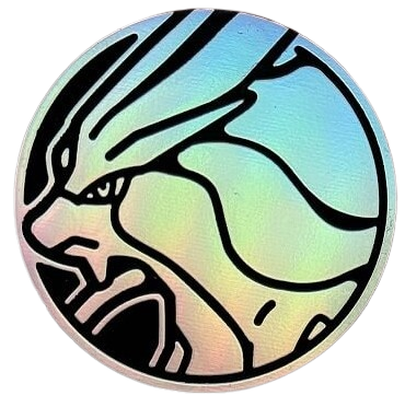 ポケモンコイン (2021)【スイクン】 （シルバーレインボーホロ/ Large
