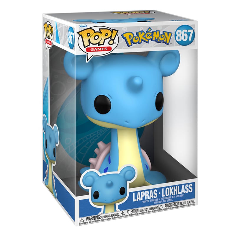 ポケモン 大サイズ ラプラス ファンコ ポップ POP! FUNKO 外箱潰れの場合がございます】ポケモン × Funko Pop! ジャンボ