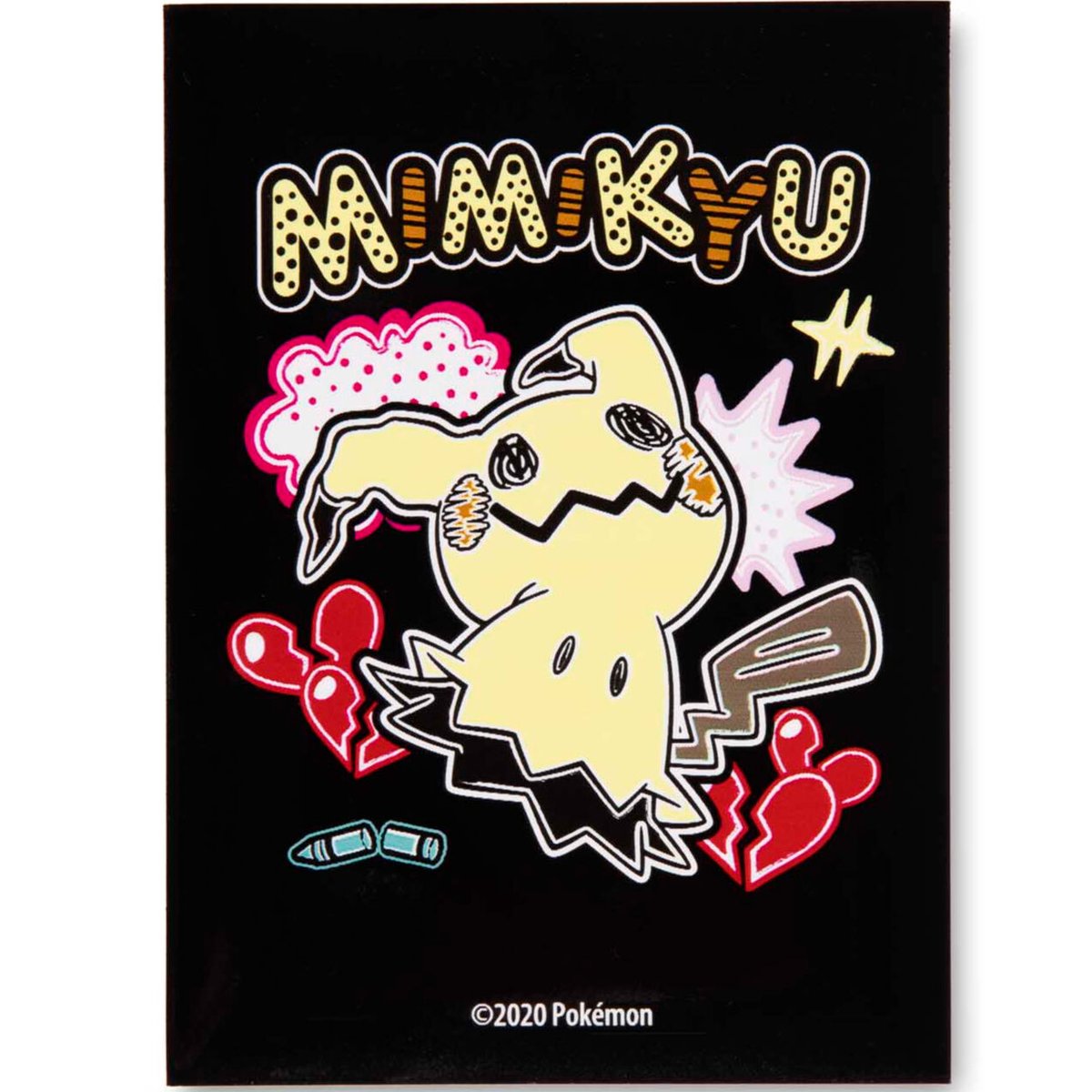 バラ】海外ポケセン限定 Mimikyu Scribbles(ミミッキュ/黒 バラ】海外ポケセン限定 Mimikyu Scribbles(ミミッキュ/黒