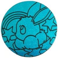 ポケモンコイン (2025)【イーブイ（悪タイプ）】 （ブルーコンフェティホロ/ Jumboサイズ）