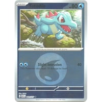 【海外限定仕様】 ワニノコ (スタートデッキ100収録絵柄)【エネルギーマークミラー】 / Totodile (Energy Symbol) - Ascended Heroes 041/217)