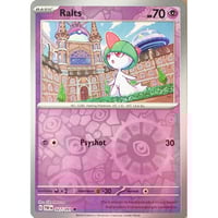 ラルトス【リバホロ】 / Ralts - Paldean Fates (027/091)
