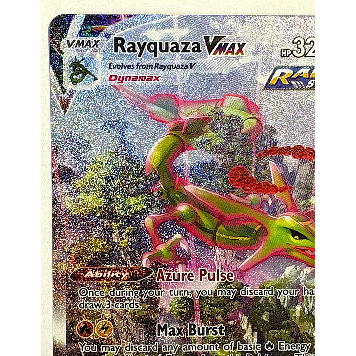 レックウザVMAX(SA)【HR】 / Rayquaza VMAX - Evolving Sk