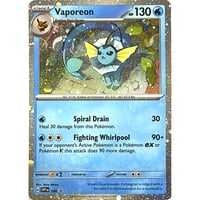 シャワーズ【コスモスホロ】 / Vaporeon - Scarlet & Violet Promo Cards (SVPEN 168)