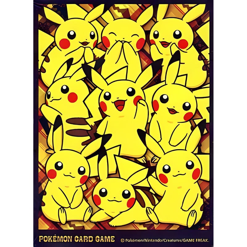 ポケセン　東北　限定　スリーブ　ピカチュウ　5点セット ポケセン 東北 限定 スリーブ ピカチュウ 5点セット 2025年最新
