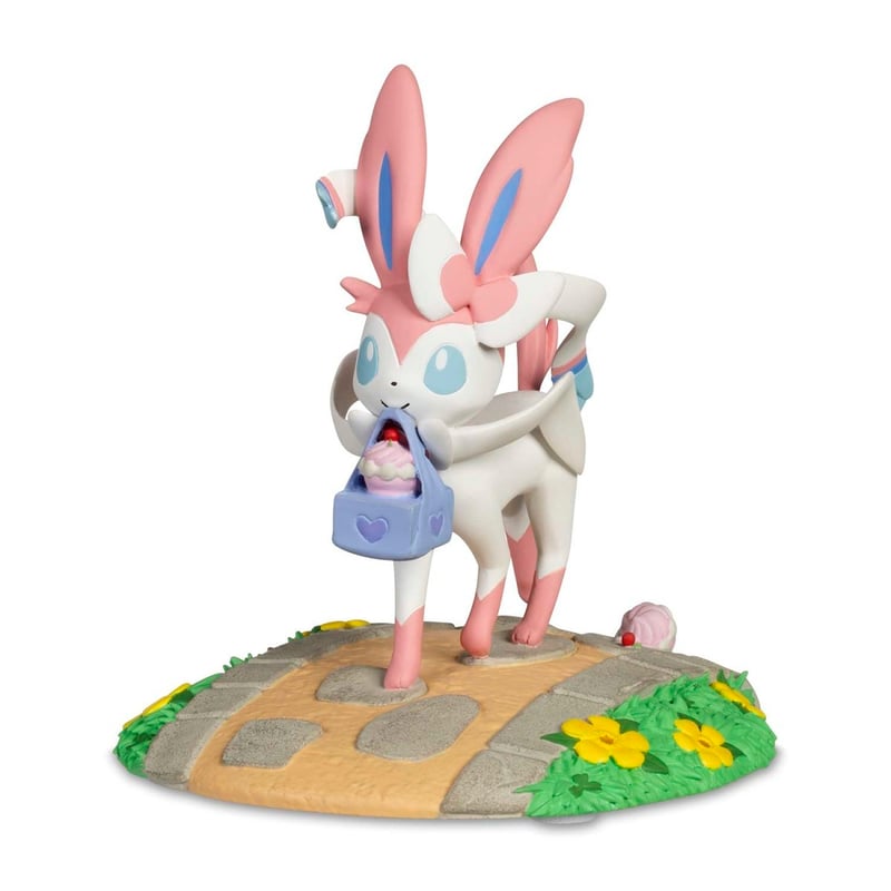 ポケットモンスター　ポケモンアドベンチャー　海外限定　フィギュア　ニンフィア　A 即発】ポケモン ニンフィア クリスタルボール 海外限定