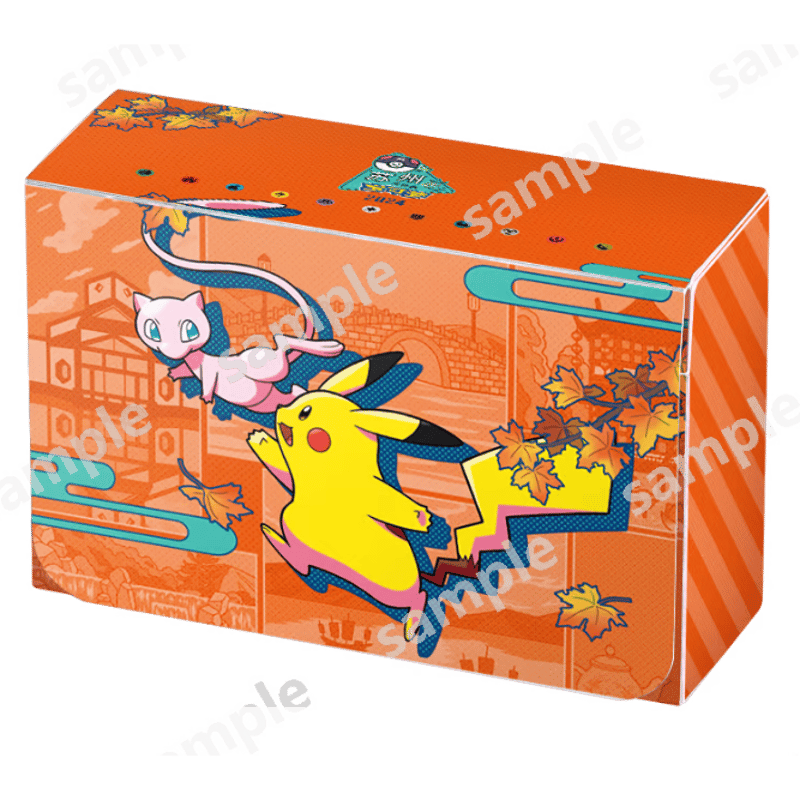 ポケモンカード　デッキケース  エディオン限定レザー風デッキケース ポケモンカード デッキケース エディオン限定レザー風デッキ