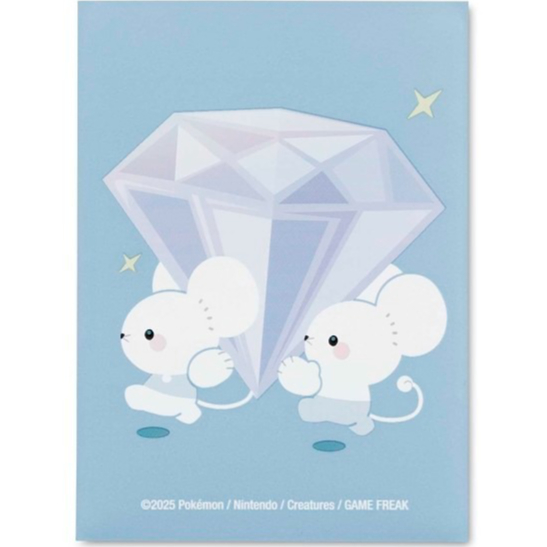 ワッカネズミ ＆ イッカネズミ プレイマット　 スリーブ　 海外ポケモンセンター fit=scale-down,w=1200