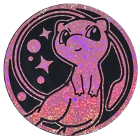 ポケモンコイン (2023)【ミュウ】 （ピンクグリッターホロ/ Jumboサイズ）