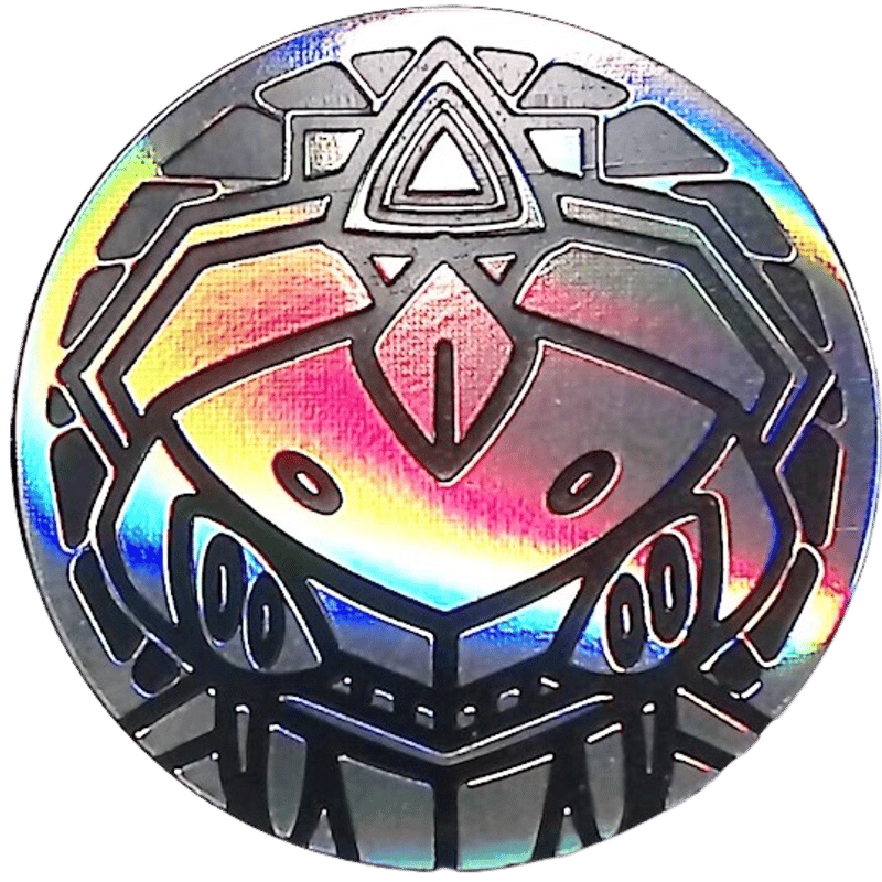 ポケモンコイン (2017)【ゲノセクト】 （シルバーレインボーホロ