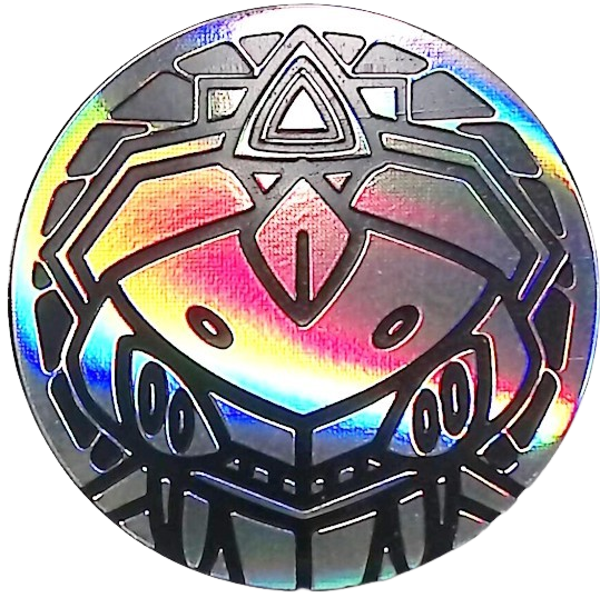 ポケモンコイン (2017)【ゲノセクト】 （シルバーレインボーホロ