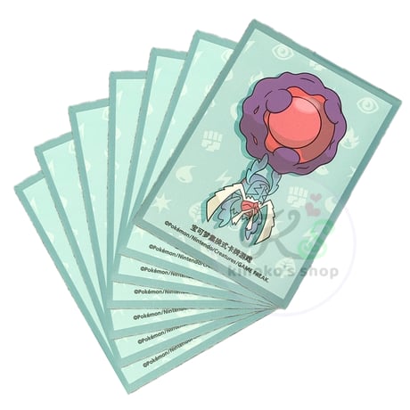 ポケモンカード 中国ランダムギフトボックス限定 スリーブ 第2弾 【ベラカス】 (64枚)