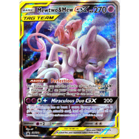 ミュウツー＆ミュウGX(SA)【SR】 /  Mewtwo & Mew GX - SM Promos (SM191)