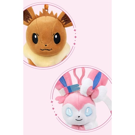 ポケモン 中国ポケモンセンター 一目惚れシリーズ カラビナ付きマスコット 【イーブイ】