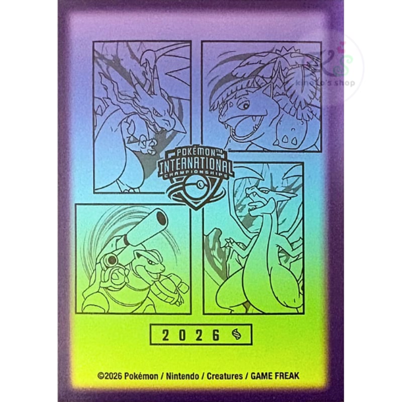 ポケモンカード　海外大会　LAIC 2026 ウェルカムキット　メガフシギバナ ポケモンカード 海外大会 LAIC 2026 ウェルカムキット メガフシギバナ