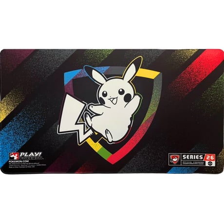 ポケモンカード regional championships 2026 ピカチュウ プレイマット