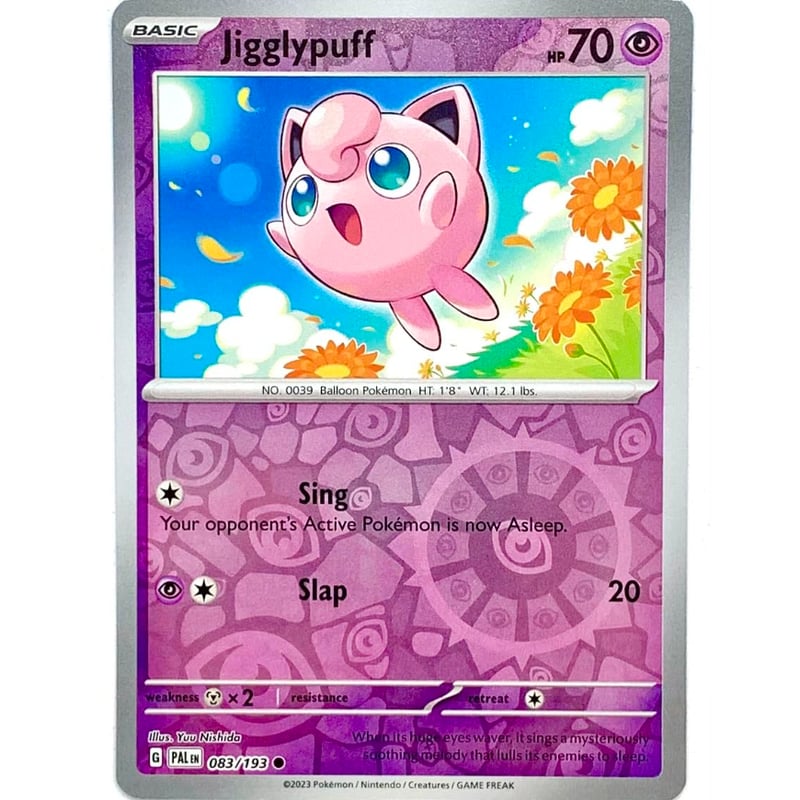 プリン【リバホロ】 / Jigglypuff - Paldea Evolved(083/193