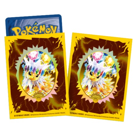 ポケモンカード 中国BOX封入 カードアルバムギフトセット カードスリーブ (64枚) 【サンダース】