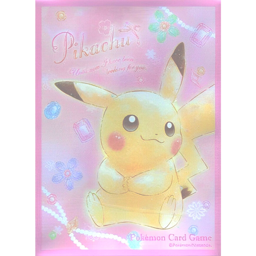 バラ】 日版 ポケセン限定 ジュエル ピカチュウ スリーブ (2019