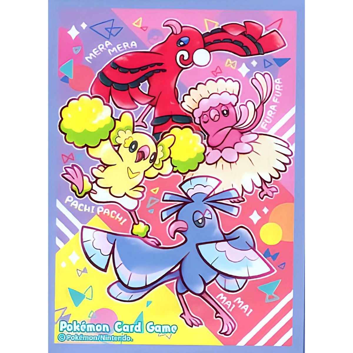 バラ】 日版 ポケセン限定 オドリドリ スリーブ (2019) | kinoko's shop