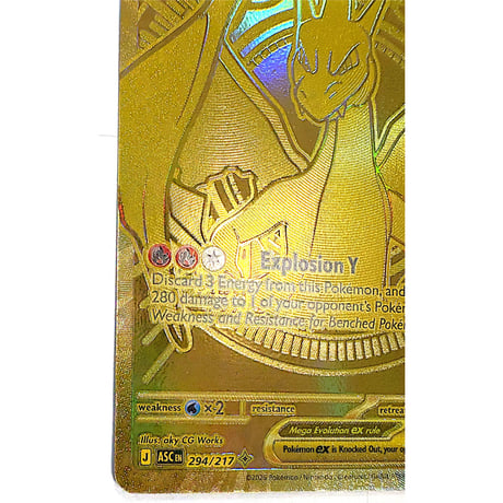 メガリザードンYex (スタートデッキ100収録絵柄) 【MUR仕様】 /  Mega Charizard Y ex - Ascended Heroes (294/217)