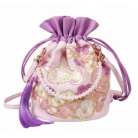 ポケモン 中国ポケモンセンター 仙络绯梦シリーズ おねむりニンフィア 【2way巾着バッグ】