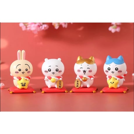 台湾限定ちいかわ セブンイレブン 祈願だるま 5点セット 2026年 台湾