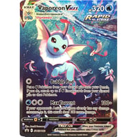 シャワーズVMAX (夏ポケカ キャンペーン プロモ絵柄)【P】 / Vaporeon VMAX - Sword & Shield Promo Cards (SWSH182)