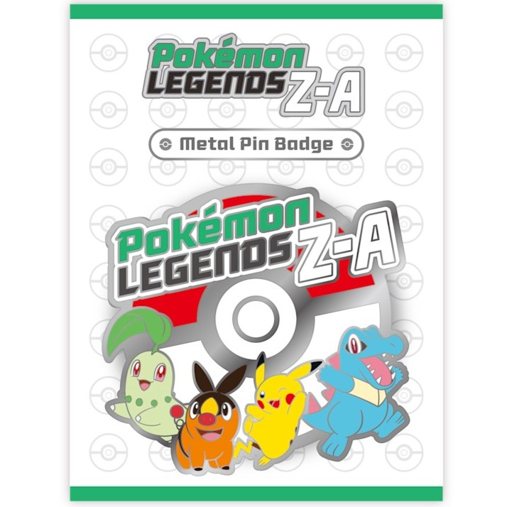 ポケモンフォルダー メダル７７枚 韓国ポケモングッズ LEGENDS ZA 予約特典 メタルピンバッジ