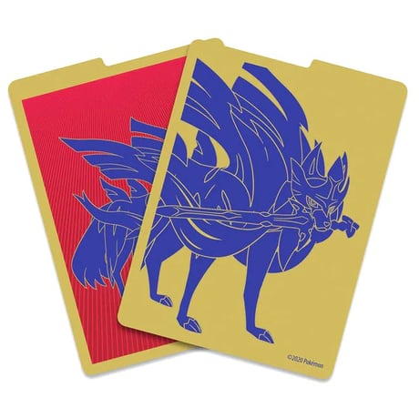 ポケモンカード Sword & Shield Elite Trainer Box 仕切り板 (2枚セット) 【ザシアン】