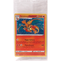 【未開封プロモ】スペシャル デリバリーリザードン/ Special Delivery Charizard （SWSH075) 【海外限定絵柄】