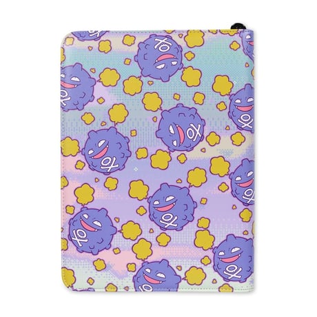 【9ポケット】ポケモンカード Koffing & Weezing ドガース＆マタドガス Sunset Zip Binder