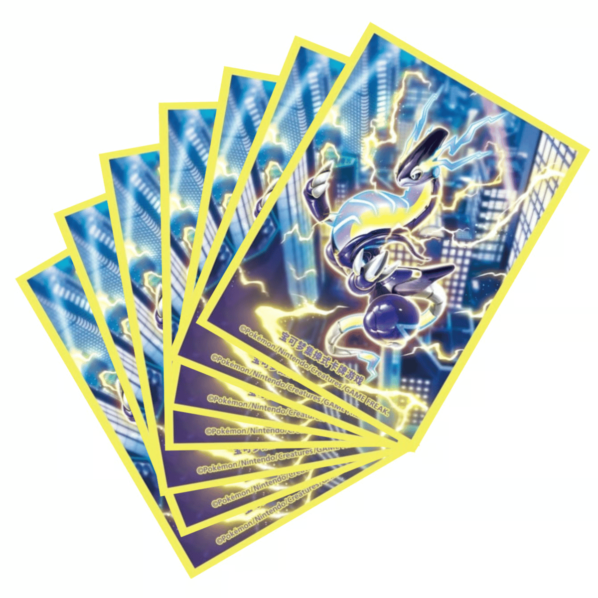 ポケモンカード 中国簡体版 配布限定 ミライドン スリーブ (64枚