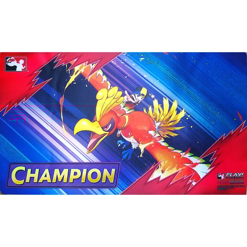 ポケモンカードゲーム ヒビキのホウオウチャンピオンプレイマット ポケモンカードゲーム ヒビキのホウオウチャンピオンプレイ