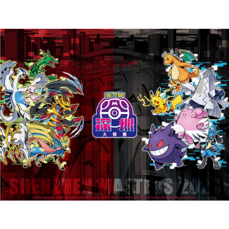 中国大会限定 2024 ポケモン マスターズ深圳 アートイラスト 缶バッジ 【アルセウス】