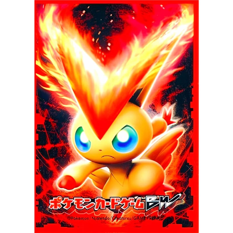 ポケモンカード　ビクティニカードスリーブ バラ】 日版 ビクティニ スリーブ (2011) | kinoko's shop