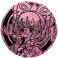 ポケモンコイン (2023)【クララ】 （ピンク斑点ホロ/ Jumboサイズ）
