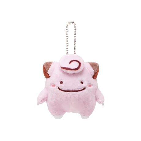 ポケモン 海外ポケモンセンターより輸入 へんしんメタモン ぬいぐるみ/ボールチェーン付きマスコット (ピカチュウ/ピッピ/ヒトカゲ/ゼニガメ/フシギダネ)