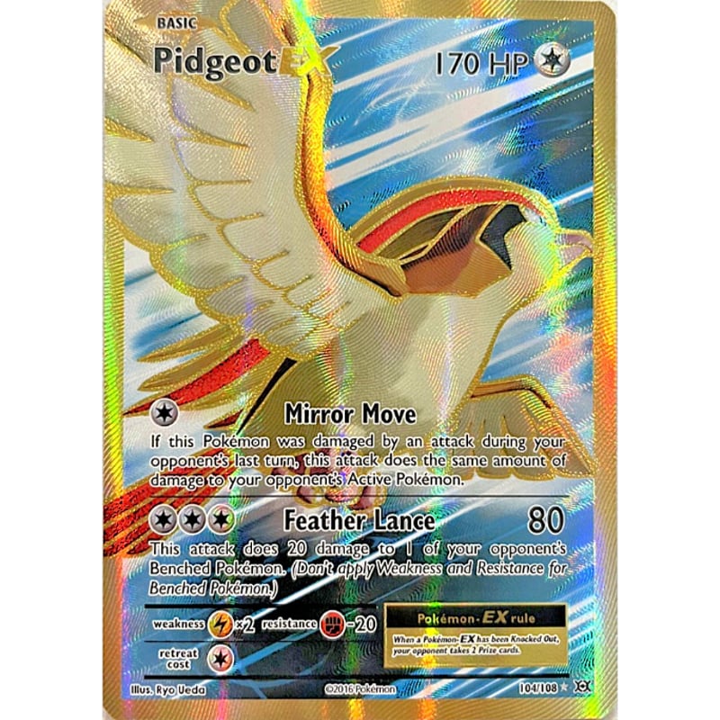 ピジョットEX【SR】 / Pidgeot EX - Evolutions (104/108)
