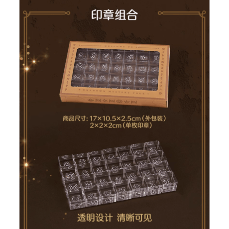 【箱潰れの場合がございます】 ポケモン 中国ポケモンセンター 遇见未知(Meet Unknown) アンノーンのクリアスタンプセット