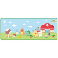 ポケモン 韓国限定 「ぽこ あ ポケモン」 デスクマット 【メタモン/ゼニガメ/ヒトカゲ/フシギダネ/ピカチュウ/うすチュウ】（78cm × 30cm）