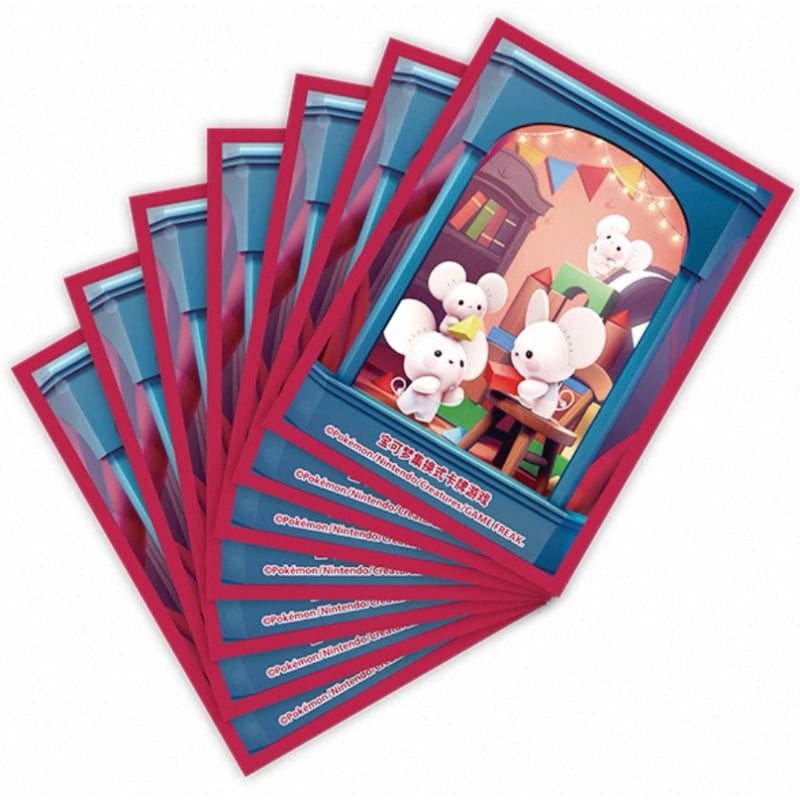 ポケモンカード 中国簡体版 嘉奖回合 イッカネズミ カードスリーブ (64