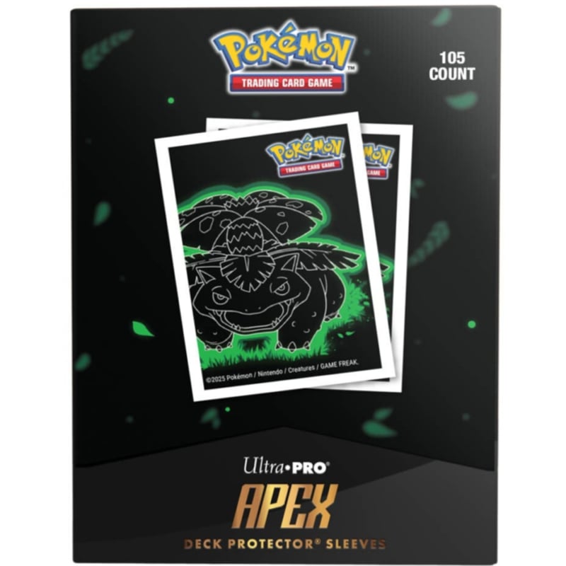 ポケモンカード Ultra Pro APEX Neon Kanto フシギバナ カードスリーブ