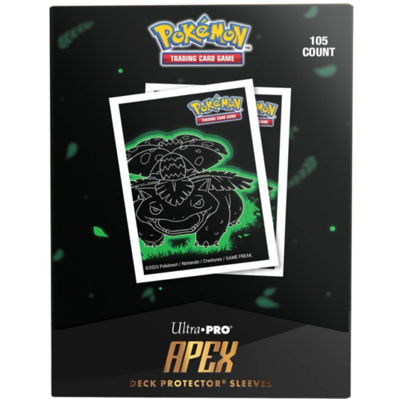 ポケモンカード Ultra Pro APEX Neon Kanto フシギバナ カードスリーブ