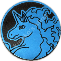 ポケモンコイン (2025)【ギャロップ】（151望/ブルーノンホロ/ Regularサイズ）