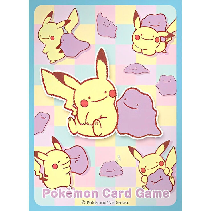 バラ】 日版 ポケセン限定 へんしん!メタモン スリーブ 【再販版